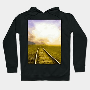 Train Line - Landscape Hoodie